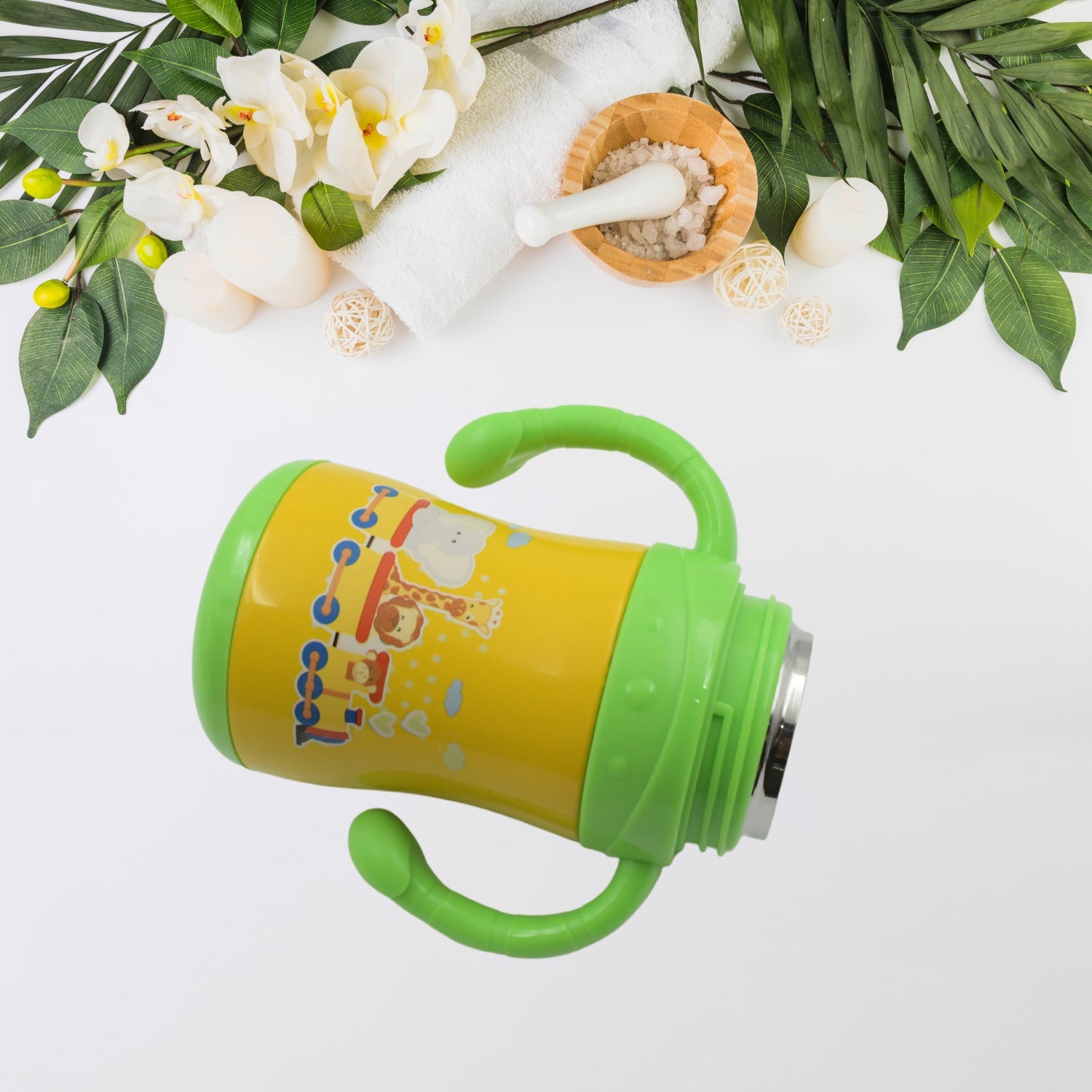 Vacuum Stainless Steel Water Bottle With Carry Handle & Straw Fridge Water Bottle Double Wall, Leak Proof, Rust Proof, Cold & Hot | Leak Proof | Office Bottle | Gym | Home | Kitchen | Hiking | Trekking | Travel Bottle (280 ML ) Vacuum Stainless Steel Water Bottle With Carry Handle & Straw Fridge Water Bottle Double Wall, Leak Proof, Rust Proof, Cold & Hot | Leak Proof | Office Bottle | Gym | Home | Kitchen | Hiking | Trekking | Travel Bottle (280 ML )